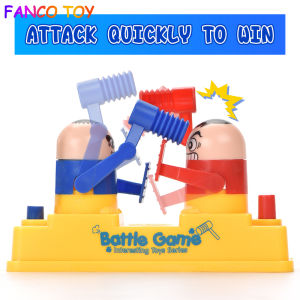 2021 Prank Trick Stress Reduction and Fidget Toy Two-player Battle Toy Head Game Novelty Wacky tiktok Toys