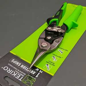 Tekiro Gunting Hollow Baja Ringan Gunting Seng 10 Inch Aviation Snips