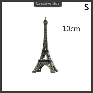 [Creative] Mini Paris Eiffel Tower Model Desk Figurine Statue Crafts Souvenir Alloy
