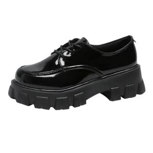Sepatu Docmart Wanita Hitam Polos Korea Import Bisa COD Gratis Ongkir Lexa Series MS11