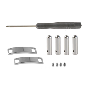 Dây giày khóa giày trang trí Sneaker Bộ dụng cụ dây giày tip dây cột giày khóa với Công cụ lắp đặt Sneaker quyến rũ