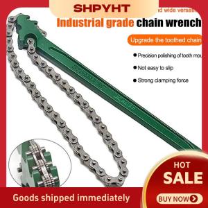 SHPYHT Công nghiệp chuỗi Lọc cờ lê chuỗi lọc dầu ngăn wrenchcuffed chuỗi vành đai Lọc cờ lê dụng cụ cầm tay