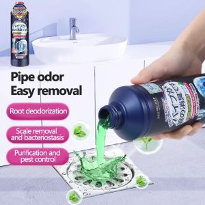 500ml Powerful Drain Cleaner Clog Remover Drainage Sink Drain Declogger Toilets Bowl Cleaner for Clogged Sinks Clogged Bathroom
