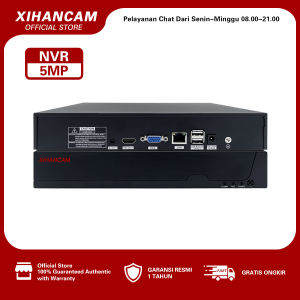 XIHANCAM 5MP Smart NVR 8CH NVR CCTV 16 Channel P2P H.265 Audio Untuk Kamera CCTV Sistem IP Camera