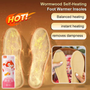 Mugwortheated selfheating oles for womens feet