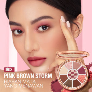 O.TWO.O LoveMark Eyeshadow Palette High Pigmented and Soft Smooth powder Long-lasting 16H Waterproof 9 Colors