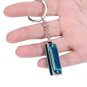 Đặc biệt Mini Harmonica 8 tone 4 Lỗ Harmonica Keychain cho key 1.38x0.47in nhạc cụ quà tặng cho chirdren