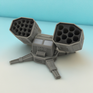 กล่องใส่ของตั้งโต๊ะหมุนได้พิมพ์ลาย3D-ที่วางปากกาและกล่องเก็บของที่สร้างสรรค์สำหรับผู้ที่ชื่นชอบแบบทหาร