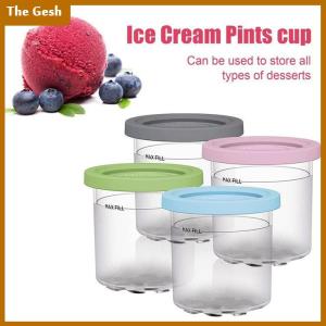 [The Gesh] Ice Cream pints Cup cho Ninja creamie Ice Cream Maker cup tái sử dụng có thể lưu trữ Ice Cream pints container với niêm phong