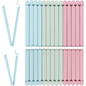 10 Pack Sealing Clip Bag Plastic Bag Sealing Clips Snack Bag Plastic Sealing Clip 4.7 Inches& 6 Inches
