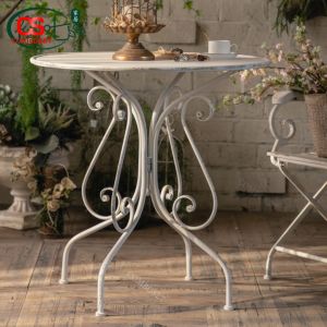 Bàn Cà Phê Ngoài Trời Retro Phong Cách Mỹ Trang Trí Ban Công và Sân Vườn ( SKU 9634 )