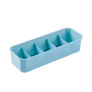 LIWU Plastic Desktop Storage Box Durable Removable Partitions Cosmetic Storage Basket Fashion Multipurpose Dressing Box