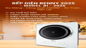 🔥 Bếp Điện Benny 2025 – Model BI-2025 | Bếp điện từ đa năng tiết kiệm điện năng  🔥
