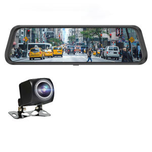 Ultra HD 1080P 10 Inch Car Dash Cam Sony IMX145 Lens Touch Screen DashCam With Night Vision 360 Dash Camera For Car