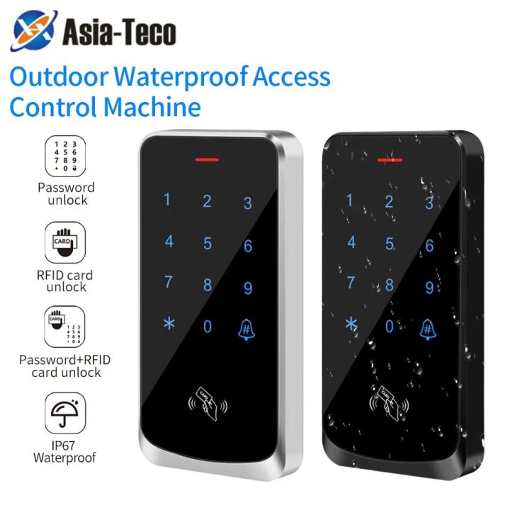 IP67 Waterproof RFID 125Khz Access Control Keypad Touch Screen Access
