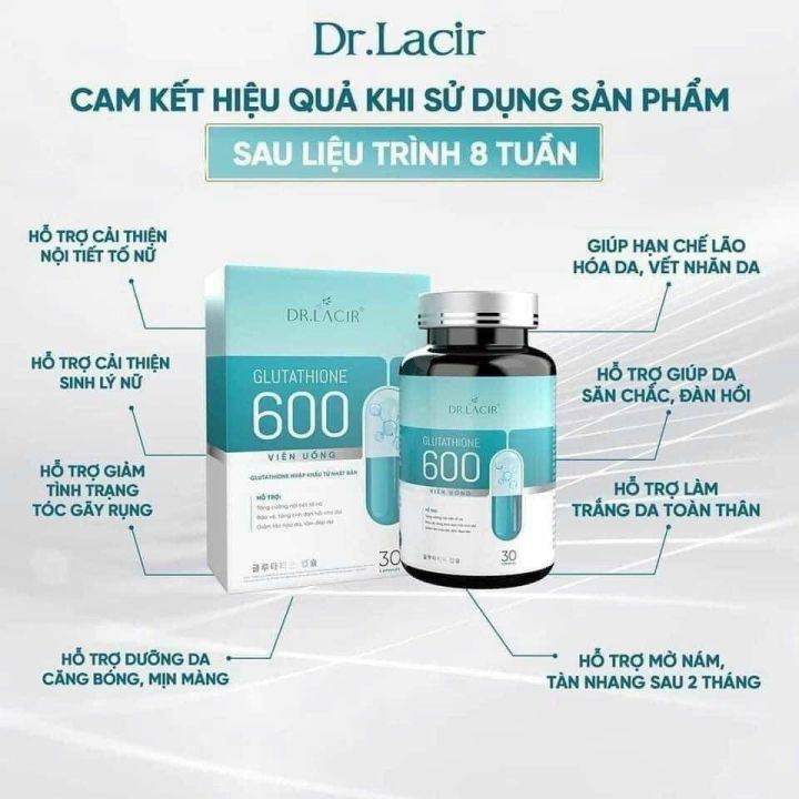 viên nám glutathione 600 Viên Nám Glutathion 600 Dr Lacir
