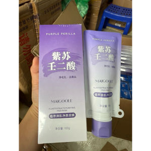 Mặt nạ bùn tím Làm Sạch Da Kiểm Soát Dầu Nhờn Mụn Đầu Đen Làm Dịu Da Dưỡng Trắng Mờ Thâm 100g