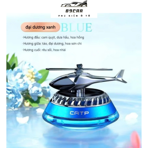 Nước hoa ô tô mô hình máy bay CATP chạy năng lượng mặt trời để taplo xe hơi cao cấp