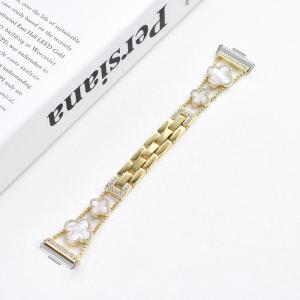 Diamond Four-leaf Clover Metal Strap For Huawei Watch Fit 5 5 Pro Women Band For Huawei Watch Fit5 Pro Bracelet