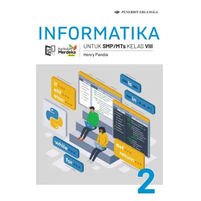 [Erlangga Official] Informatika Revisi Smp/Mts Kelas 7 8 Kurikulum Merdeka
