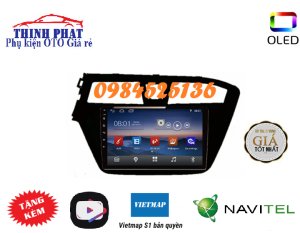 [Hỗ Trợ Lắp Đặt] Bộ màn hình Android OLED C2 bản WIFI cho xe HYUNDAI i20 2015-2018  tương thích với nhiều định dạng video cài đặt điều khiển ngay trên vô lăng GIÁ CỰC SỐC