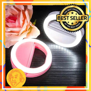 Lampu Ring Selfie Lampu Flash Handphone Penambah Cahaya Di Kegelapan - Lampu Selfie / Selfie Ring Light by Einstein-Store