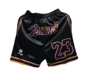 Mesh double layer fabric NEW MESH SHORT RUBBERIZED HIGH QUALITY PRINTED AIR COOL