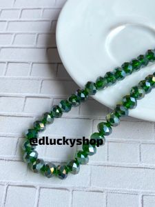 Manik kristal Ceko Mote bahan craft bapao renteng kalung UK 8 mm