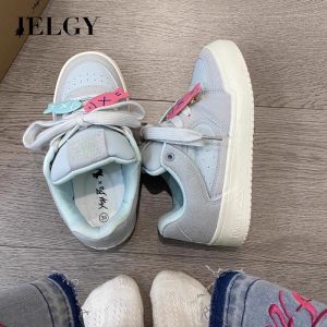 IELGY Niche original thick-soled white womens 2024 new summer clatter shoes casual shoes for students