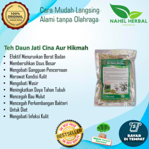 Teh Celup Angkak Hikmah Herbal beras Merah Alami