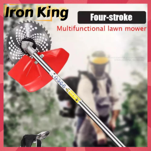 7000W Multifunctional Lawn Mower Grass Cutter Machine Household Small Grass Cutter Trimmer SHOULDER Gasoline Wasteland Wasteland Machine Agricultural Harvest Weeding Weeder Grass Cutter 4 Stroke Brush Cutter 4 Strokelawn Mower Gasoline