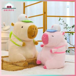 Skinye ✨Ready Stock✨ Kawayi Cute Mềm Thú nhồi bông capybara sang trọng búp bê dễ thương capibara Anime fluffty đồ chơi Kawaii plushie Hạnh Phúc sinh nhật búp bê quà tặng cho bạn gái
