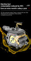 DEKES Plowing machine for farming Rotary Tiller cultivator for farming Micro-tiller, plowing, soil turning and rotary tiller, wasteland reclamation gasoline multi-function Agricultural Garden Gasoline Outdoor Multi-Function Lawn Mower. 