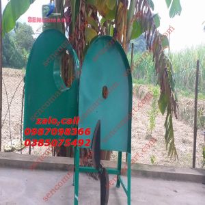 Khung máy băm chuối mịn TẶNG KÈM dao không động cơ