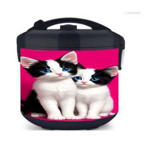 Stiker Kulkas 1 Pintu /Kulkas 2 pintu/Kompor/ Mesin Cuci / Ricecoker Motip Kucing ( COD ) Queen All