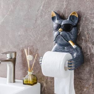 ถังทิชชู่ น่ารัก ผู้ที่เกี่ยวข้อง ภาชนะทิชชู่ ฟังก์ชั่น ติดผนัง ไม่มีการเจาะ ใช้งานได้จริง ทนทาน