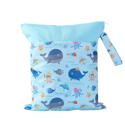 HOMIE Wet Bag diaper bag nappy bag waterproof (30x36cm) Double zip
