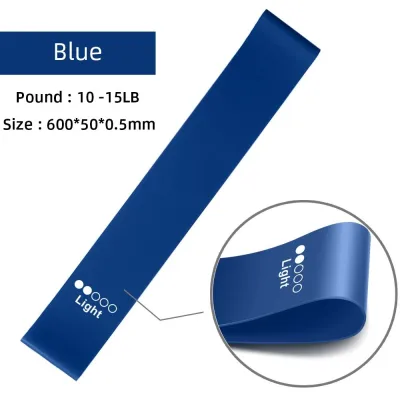 Fitness Resistance Bands 5 Resistance Yoga Elastic Hip Resistance Band Exercise Bands Stretching Elastic Rubber Loop Gym Exercise Yoga Belt Anti Slip Waterproof Resistance Belt 阻力带 健身弹力带