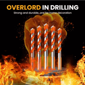 Original Zarazah Multi-function Metal Drill bit Heavy Duty Drilling Zarazah Tools for Metal Concrete Wood Alluminum Steelbar Alloy Ceramic Tiles Red Brick Stainless Steel Plastic Alloy Etc