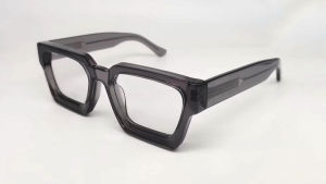 HAWAII Fashion Luxury Decoration Square Style Glasses Acetate Frame Ins Cool Popular Brand Design Eyewear