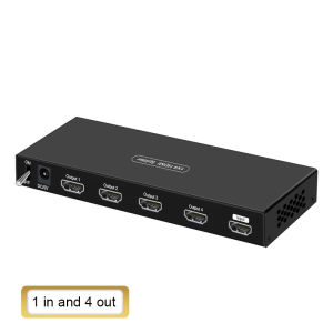 HDMI Splitter 4K 1X2 1X4 1 in 2 out Display Duplicate Amplifier 1x4 Splitter hdmi 1 in 4 Out HDMI Video Distributor For TV XBox