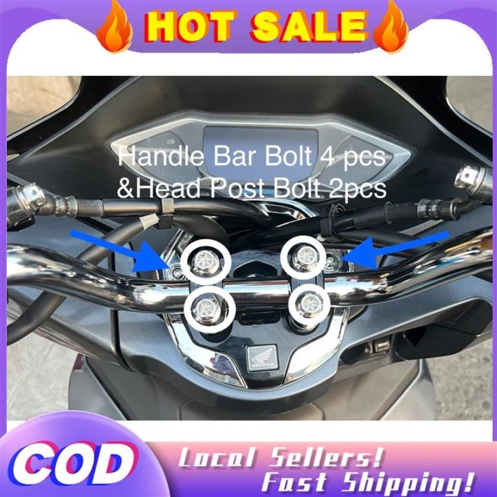 【COD/READY】 HENG Handle Bar Bolts for PCX 160 | Lazada PH