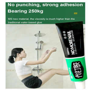 Strong glue quick-drying no punching metal sticking iron strong glue for private cars punching