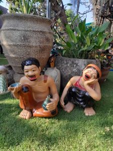 Tượng Chí Phèo Thị Nở Size Đại Size Trung Size Nhỏ - Tượng Trang Trí Sân Vườn – Chí Phèo Thị Nở Gốm Sứ Bát Tràng