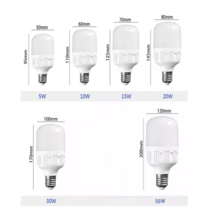 LED 5W/10W/15W/20W/30W/50W Bulb Lamps WHITE LIGHT E27 Energysaving Bulb Ultralight High Brightness