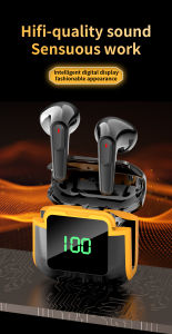 Wireless Pro90 Bluetooth 5.3 TWS Headphones Touch Earphone Sport Headset Waterproof Microphone Music Earphone For Smartphone