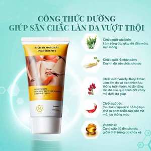 Kem Massage Tan Mỡ Bụng Gừng Ớt Ngân Bình