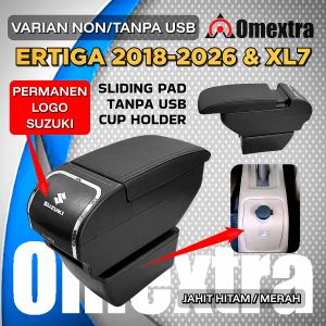 Armrest Box Khusus ERTIGA 2018 to 2023 Console Box Ertiga Armrest ERTIGA USB 7port Omextra Armrest