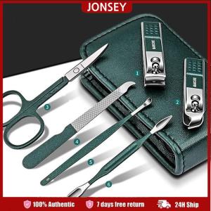 6pcs Nail Trimming Tools Portable Manicure Sets Nail File Nail Scissors Clipper Manicure Pedicure Kit Manicure Set Personal Care Tools
