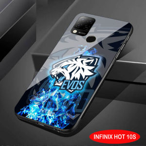 Softcase Glass Kaca Infinix hot 10S - Casing Hp Infinix hot 10S - J117 - Pelindung hp Infinix hot 10S - Case Handphone Infinix hot 10S - Pelindung Handphone Infinix hot 10S